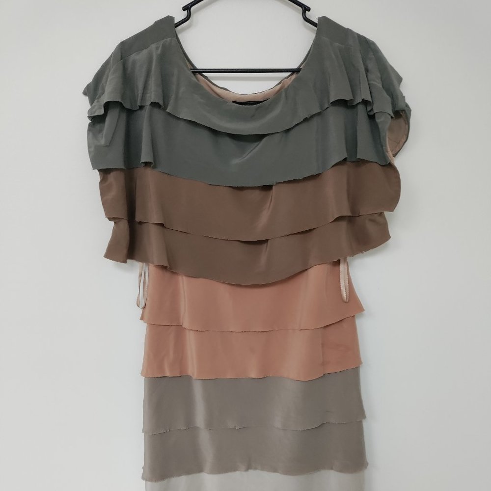 BCBGMAXAZRIA Women's Silk Dress Size S